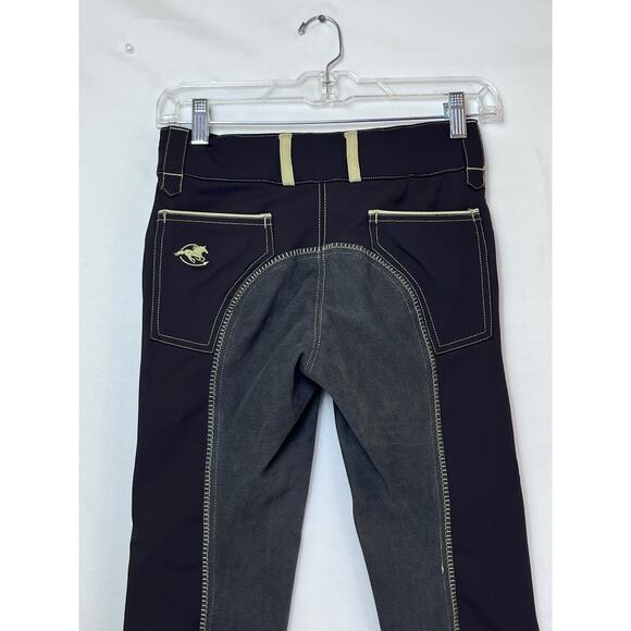 Piper Smartpak Women's Brown Full Seat Horse Riding Breeches - Size 24R - Picture 8 of 10